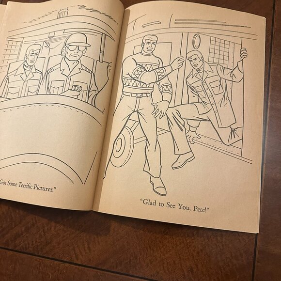 THE AMAZING SPIDER-MAN THE OYSTER MYSTERY COLORING BOOK - WHITMAN - UNUSED - Picture 8 of 9
